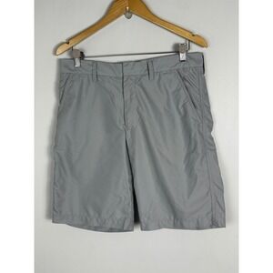 J Lindeberg Grey Golf Shorts Mens Size 32 Micro Twill Minimalist Lightweight